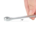 thumbnail image 4 of Unique Bargains Metric 8mm 12-Point Box Open End Combination Wrench Chrome Finish, Cr-V, 4 of 5