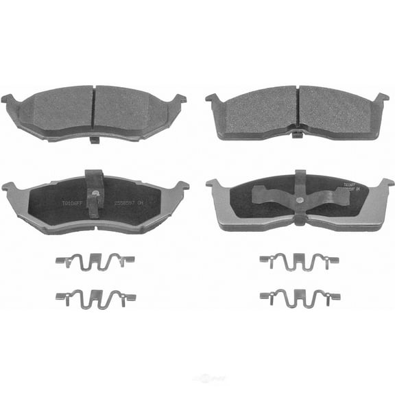 Disc Brake Pad Set Fits select: 2004-2005 DODGE NEON SXT, 2001-2002 DODGE NEON