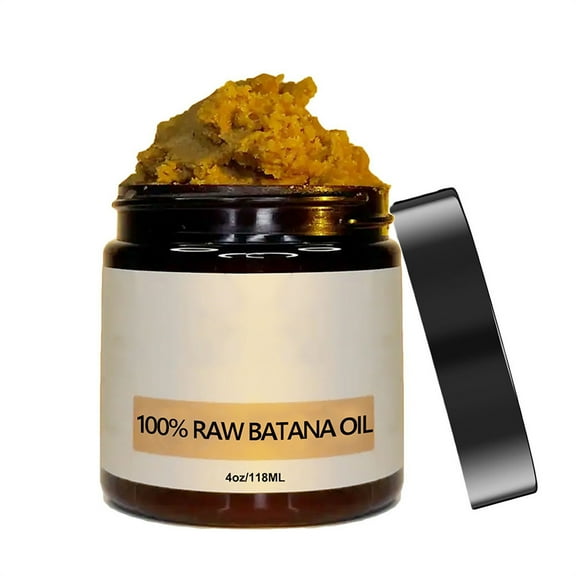 New Upgraded Organic Honduras Batana Hair Oil by Dr Sebi : 100 Percent Raw and Pure Hair Oil for Hair Care - Unrefined Natural Hair Mask for Women and Men, 118ml