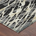 thumbnail image 3 of Addison Rugs Chantille Indoor/Outdoor Transitional Abstract Black Machine Washable Rectangle Rug, 10' x 14', 3 of 8