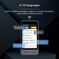 thumbnail image 3 of FYTPOP Language Translator Device, Real Time Translation Device, Instant Offline Translator Device, Simultaneous Translation, Portable Language Translator for Travel Business Learning Meetings, 3 of 14