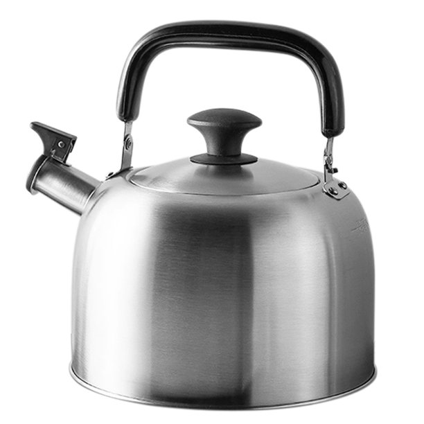 Hervidor de manipulación de tetera con silbido de acero inoxidable 1PC 4.5L (color surtido)