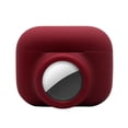 thumbnail image 3 of Injueey Funda protectora 2 en 1 para auriculares, resistente al agua, a prueba de caídas, portátil, funda protectora para auriculares Electrónica Vino rojo, 3 of 6