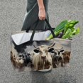 thumbnail image 7 of Cattle Large Capacity Oxford Cloth Reusable Foldable Storage Bins Easter Basket Box, 7 of 7