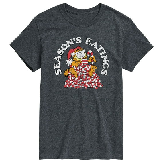 Garfield - Seasons Eatings Christmas - Men's Short Sleeve Graphic T-Shirt