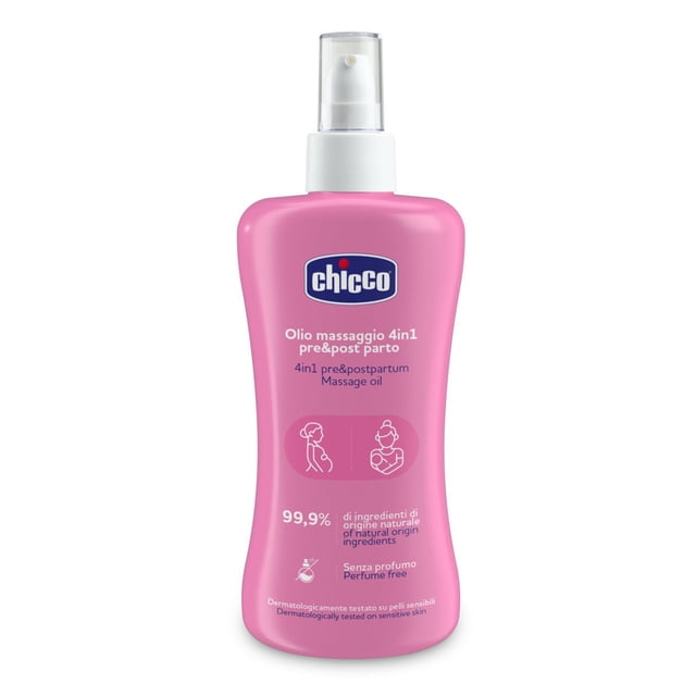 Chicco Aceite de Masaje Pre/post Parto 4en1 200ml