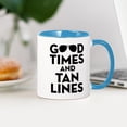 thumbnail image 3 of CafePress - Good Times Tan Lines - 11 oz Ceramic Mug - Novelty Coffee Tea Cup, 3 of 4