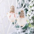 thumbnail image 2 of VerPetridure Christmas Plush Angel Charm Cute Christmas Tree Pendant White Christmas Decorations Angel Girl Love Pendant Creative Ornament Tree Pendant, 2 of 2