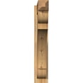 thumbnail image 2 of Ekena Millwork 6"W x 30"D x 34"H Olympic Rough Sawn Craftsman Outlooker, Western Red Cedar, 2 of 4