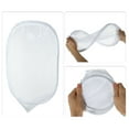 thumbnail image 6 of 1 Pc 50L Folding Laundry Basket Durable Folding Laundry Hamper for Bathroom 22.05"x14.17" White, 6 of 6