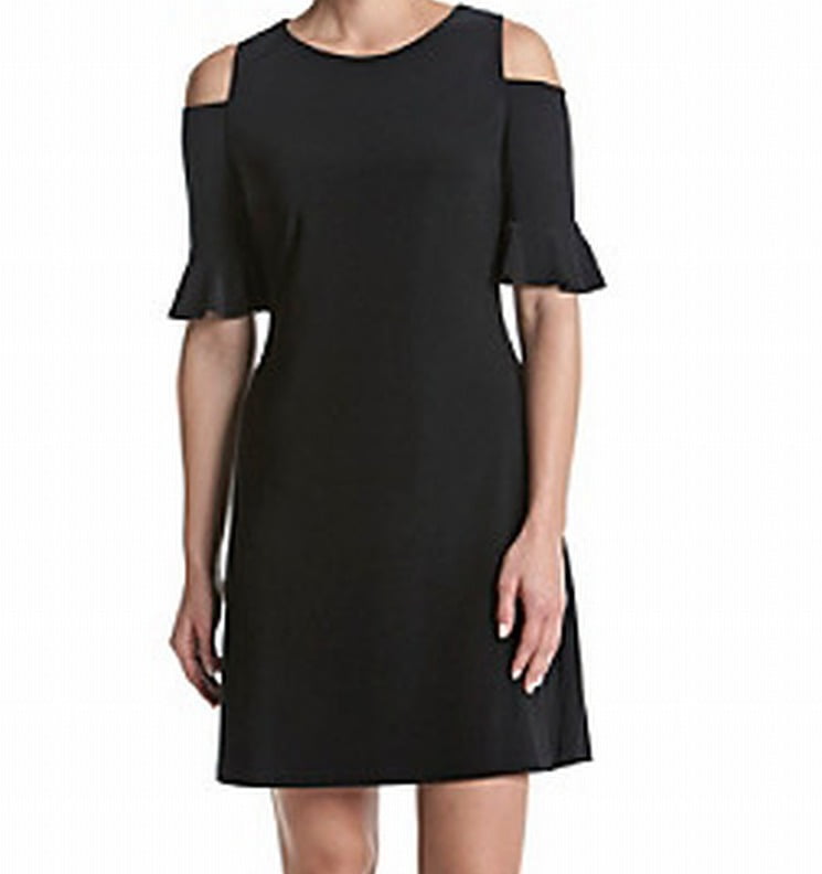 tommy hilfiger cold shoulder dress