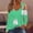 Green, variant on WXLWZYWL Womens Cute Ghost Halloween Shirts Matel Ring Scoop Neck Long Sleeve Tops Casual Trendy Party Clothes