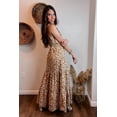 thumbnail image 4 of Vestido PRETTYGARDEN Maxi Floral con Nudo y Un Hombro XXL, 4 of 5