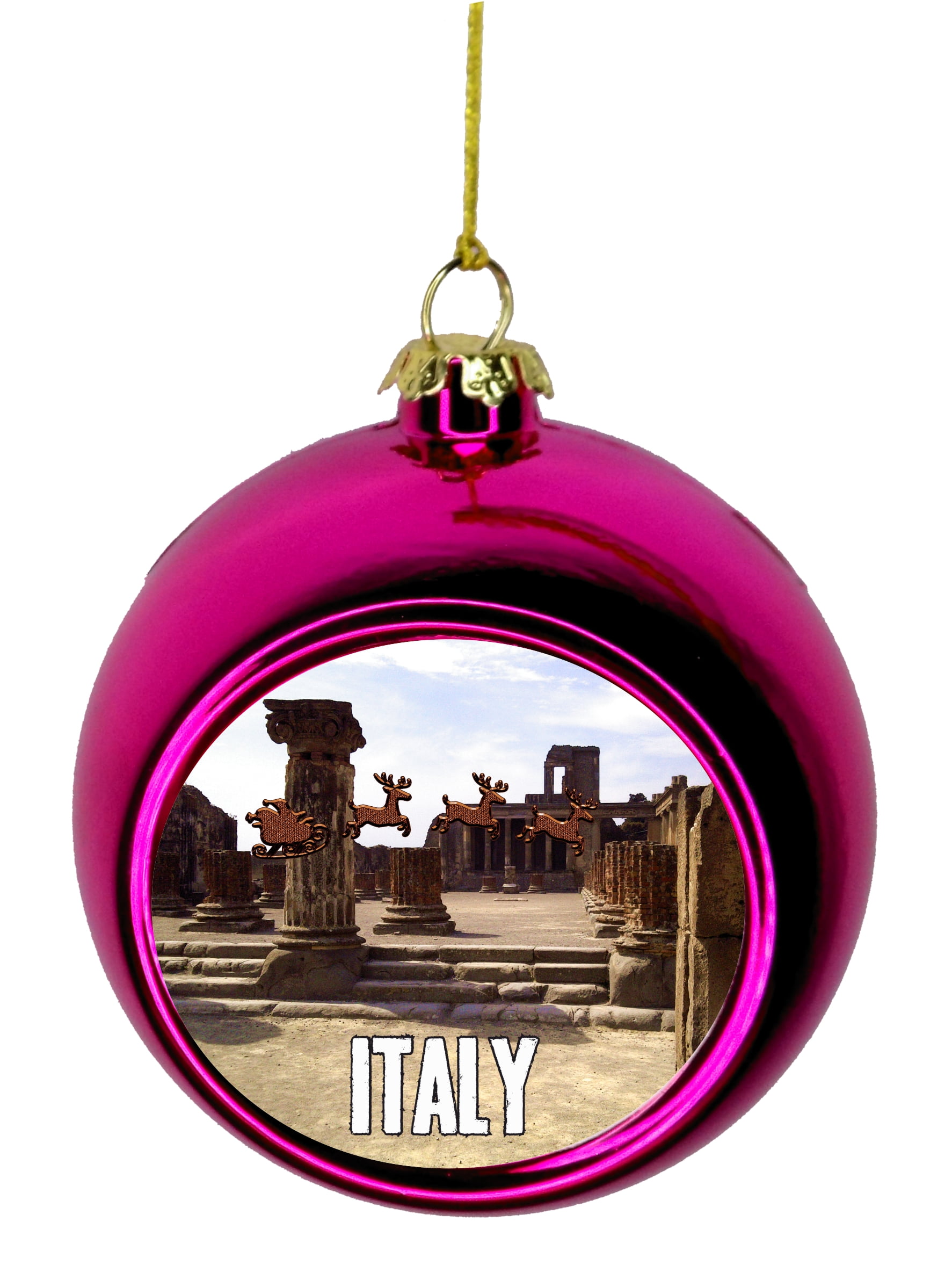 Pompeii Christmas Ornament Italy Christmas Ornament - Italian Ornament