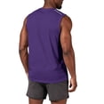 thumbnail image 5 of Men's Workout Tank Tops Swim Shirts Quick Dry Running Sleeveless UV Protection Muscle Tees Purple XS, 5 of 6
