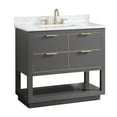 thumbnail image 6 of Avanity ALLIE-VS37-TGS-C Allie 37" Free Standing Single Basin Vanity Set - Grey, 6 of 6
