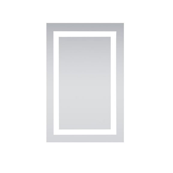 LED Electric Mirror Rectangle W20"H30" Dimmable 5000K