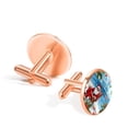 thumbnail image 3 of Santa Claus Men's Stainless Steel Cufflinks for Suit and Tie Formal Occasions, 3 of 6