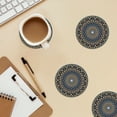 thumbnail image 6 of Xecao Dot Mandala for MDF Cork Coaster 4 Pcs,Drink Coasters,Suit for House Warming Gifts New Home ,Coffee Table Decor-Round Shape, 6 of 7