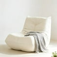 thumbnail image 7 of Kosynda Bean Bag Chairs for Adults, Giant BeanBag Chair with Memory Foam Filled, Comfy Bean Bag Sofa for Living Room, Bedroom, Office, White, 7 of 7