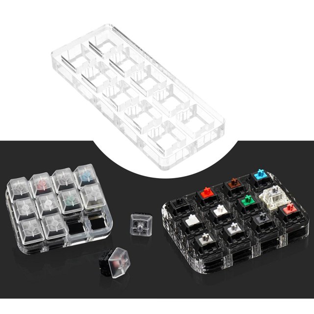 Placa acrílica de probador de interruptor Macarena repuestos 2x5