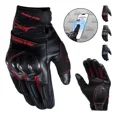 thumbnail image 1 of Guantes Para Motocicleta Microfibra Cuero Y Fibra De Carbono, 1 of 7