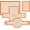 Orange, variant on Silicone Baking Mat Set of 4, Nonstick Reusable Macaron Silicone Baking Mat & Round Pizza Mat, Cookie Baking Supplies for Macaroons, Pastry, Pizza, Gray