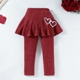 thumbnail image 7 of Gubotare Baby Girl Clothes Winter Girls Sweatshirt and Pants Set for Toddler and Big Kids 18 24 Months (Wine,18-24 Months), 7 of 7