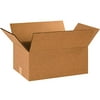 BOX USA 15 Pack of Heavy-Duty Double Wall Corrugated Cardboard Boxes, 16" L x 10" W x 6" H, Kraft, Shipping, Packing and Moving