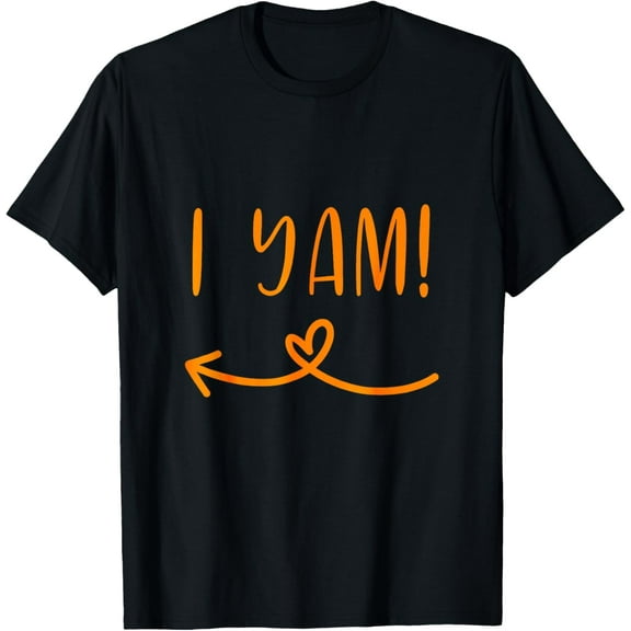 Thanksgiving Matching Couple She's My Sweet Potato I Yam Set T-Shirt