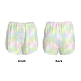thumbnail image 3 of Daiia Color Rabbit Pattern Women's 2 in 1 Running Shorts - Lightweight Athletic Workout Gym Yoga Shorts Liner with Phone Pockets-Medium, 3 of 7