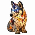 thumbnail image 2 of JHRGJIO Puppy Lamp Stained Glass, Dog Night Light Stained Resin Pup Light Charge Powered, Table Lamp Puppy Lamps for Home Bedroom Desk Display Warm Cozy Cute Unique, 2 of 7