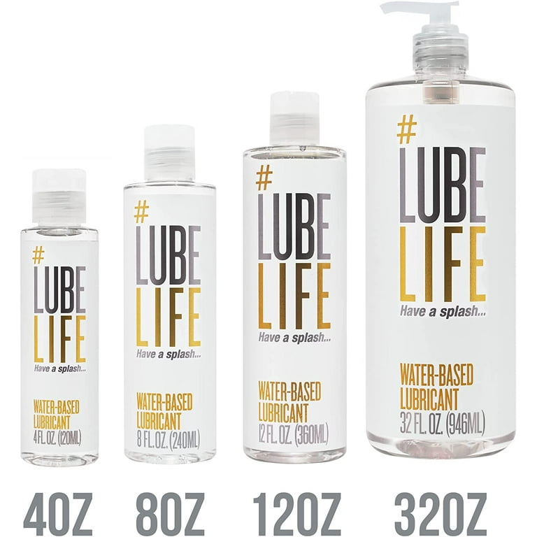 LubeLife Water-Based Lubricant, Strawberry Flavored, 8 fl oz/240 mL  Ingredients and Reviews