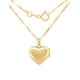 thumbnail image 3 of Cadena CON DIJE DE Corazón RELICARIO Casa del Anillo Oro SÓLIDO 14K amarillo 45 cm, 3 of 7