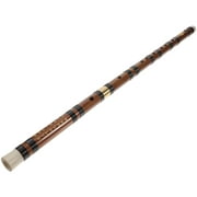 1 Set Bamboo Flute Professional Playing Flute Classic Musical Instrument (Key C)