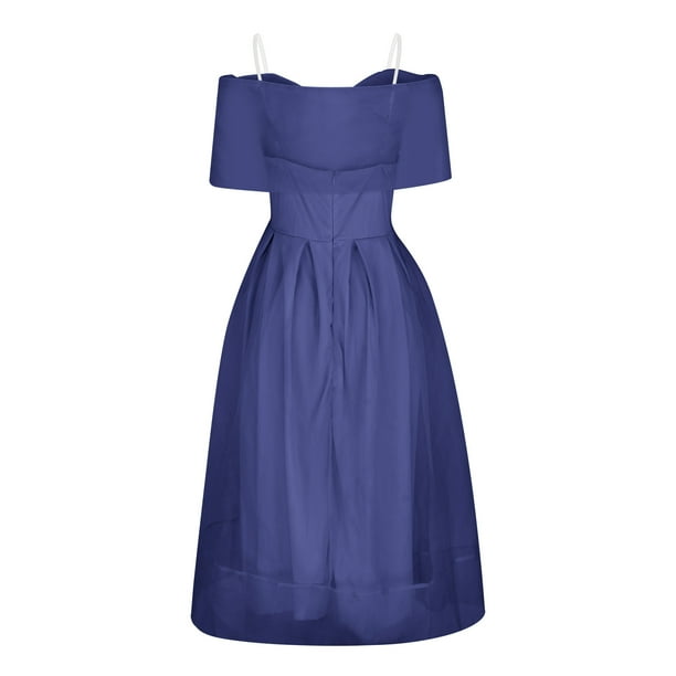 Blue formal dresses for girls sale