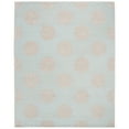 thumbnail image 2 of SAFAVIEH Soho Juniper Geometric Wool Area Rug, Light Blue/Beige, 6' x 9', 2 of 5
