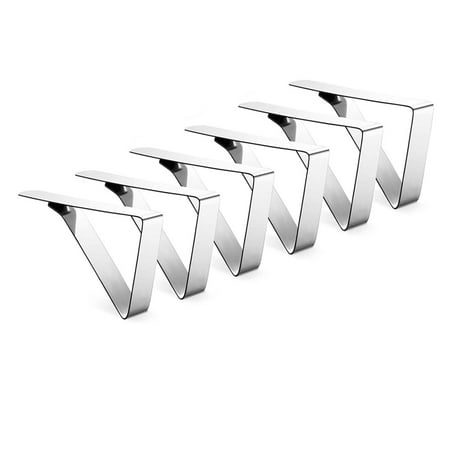 

24 Pack Tablecloth Clips Heavy Duty Table Cloth Cover Clamps Table Cloth Holders For Picnics Weddings Party 6pcs