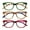 Brown*1+Green*1+Red*1, variant on WEMOOTANTS 3 Packs Women's 1.75 Reading Glasses Ladies Colorful Readers 1.0 1.25 1.5 1.75+ 2.0 2.25 2.5 2.75 3.0 3.5 4.0 5.00 6.00