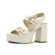 thumbnail image 3 of Zapatilla Elegante Para Mujer Formal Oficina Color Latte beige 24.5, 3 of 6