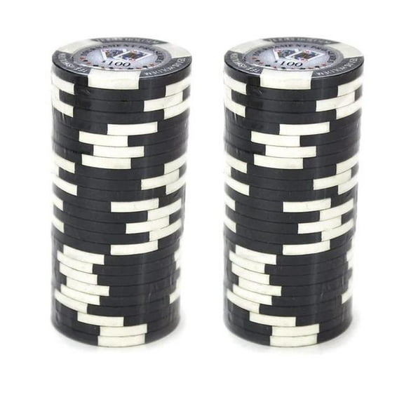 Brybelly 11.5 g Tournament Pro 5 Dollar Poker Chips - Pack of 25