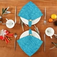 thumbnail image 4 of Coolnut Set of 1 Glitter Texture Satin Napkin Square 20 Inches Table Napkins Soft Smooth Decorative Napkins for Wedding Banquet Party Decoration, 4 of 6