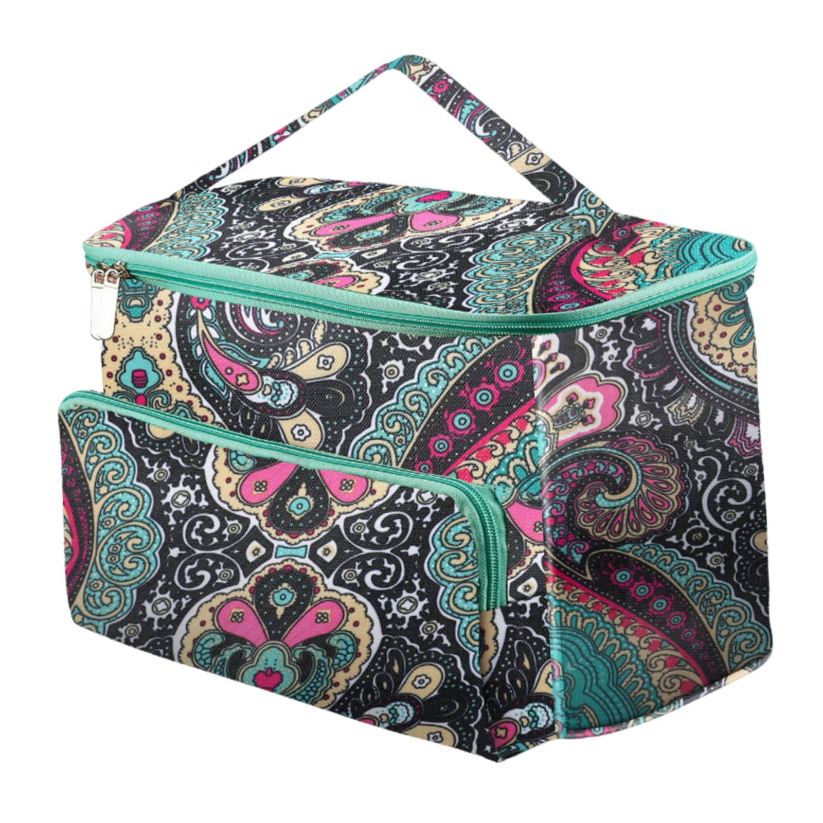 Yarn Storage Tote Bag Crochet Bag Tote Large Capacity Knitting Crochet Supplies for Traveling Skeins Lightweight Knitting Bag