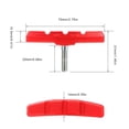 thumbnail image 3 of Bloques de freno de bicicleta Goma MTB Road V Pads Zapatos Rojo, 3 of 3