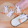 thumbnail image 6 of Bunny Garland Ornament Carrot Easter Bead Garland Rabbit Bead Garland Easter Themed Beaded Garland Easter Garland Easter Bunny Bead Garland Easter Banner For Mantle Cloth, 6 of 8