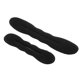 thumbnail image 1 of 2x herramientas de para bollos de cabellero de moda negra para mujeres y niñas, 1 of 5