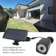 thumbnail image 4 of Cámaras Ficticias Luz Solar, Batería de 2200 Mah A Batería Duradera de la Cámara de Vigilancia Simulada Luz IP65 Impermeable para el patio, 4 of 7
