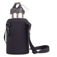 thumbnail image 2 of 2L/2000ml Travel Stainless Steel Tea Water Bottle Carrier Insulated Bag Holder, Neoprene Water Bottle Carrier Holder Bag Pouch with Adjustable Strap (Water Bottle is not included), 2 of 7