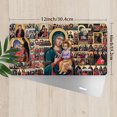thumbnail image 2 of License Plate, Virgin Mary Icons Decorative Front,Personalized Stainless Steel License Plate Cover For Men Women,12.2" X 6.2", 2 of 6