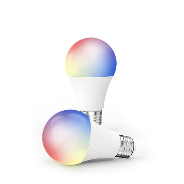 Bombilla inteligente Tuya BT WiFi bombillas que cambian de color regulable